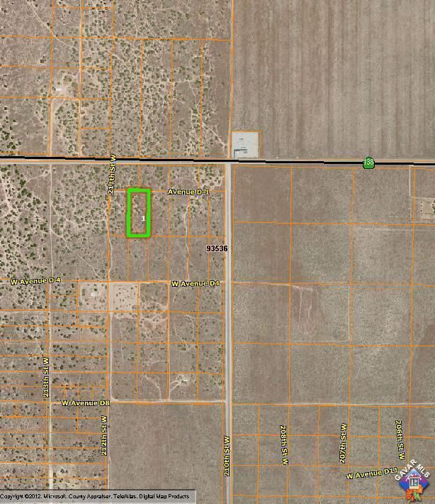 Property Photo: 0 211th St W &Amp Ave D1 Avenue CA 93536