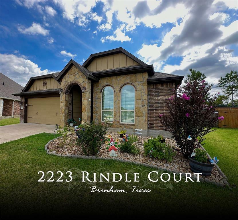 Property Photo: 2223 Rindle Court TX 77833