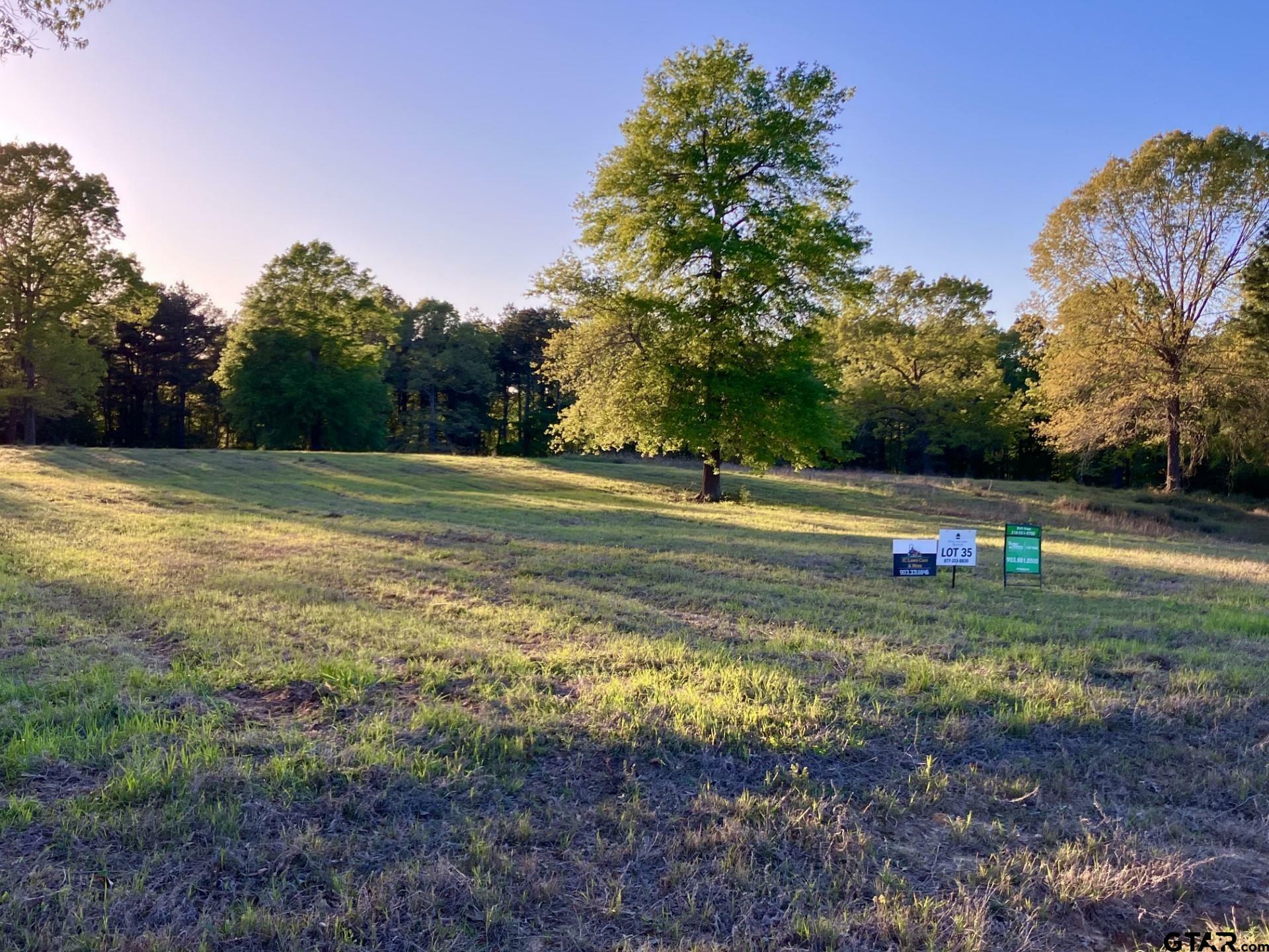 Property Photo:  Lot 35 White Oak Creek Ranch  TX 75755 