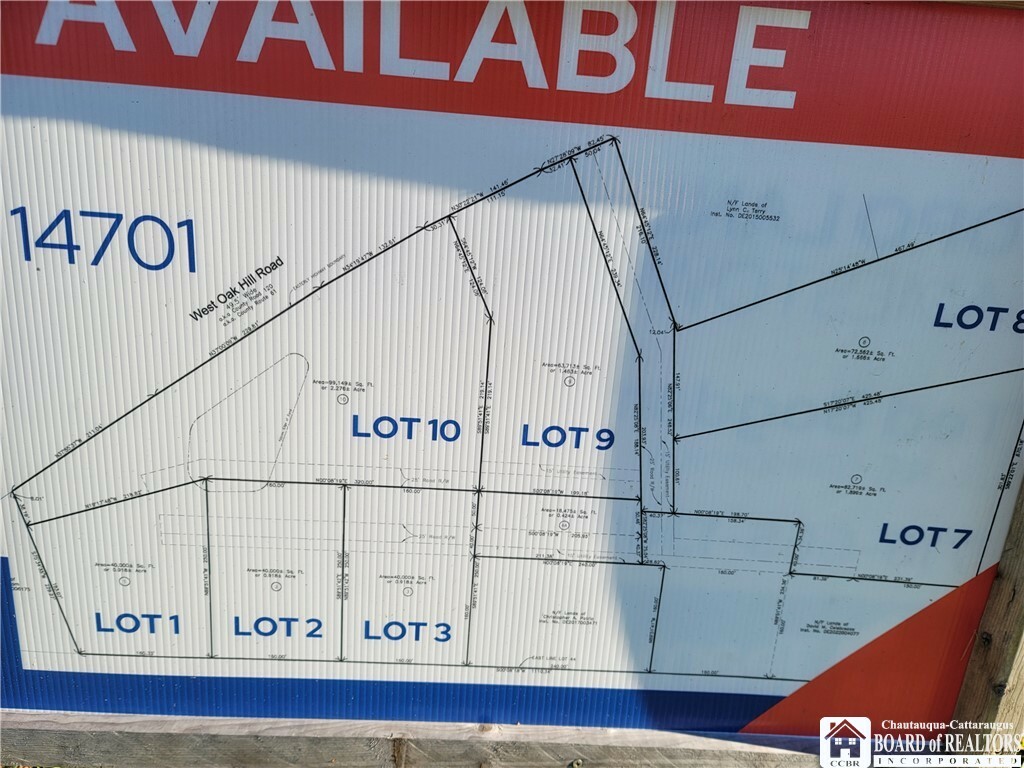 Property Photo: 0 W Topo Lane Lot # 10 Road NY 14701