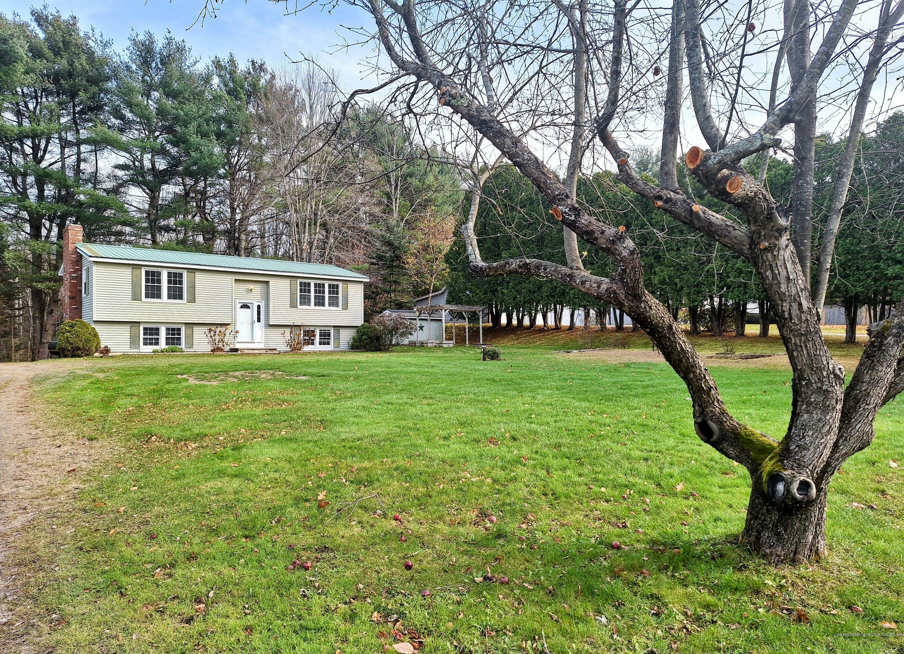 Property Photo:  125 Benson Road  ME 04345 