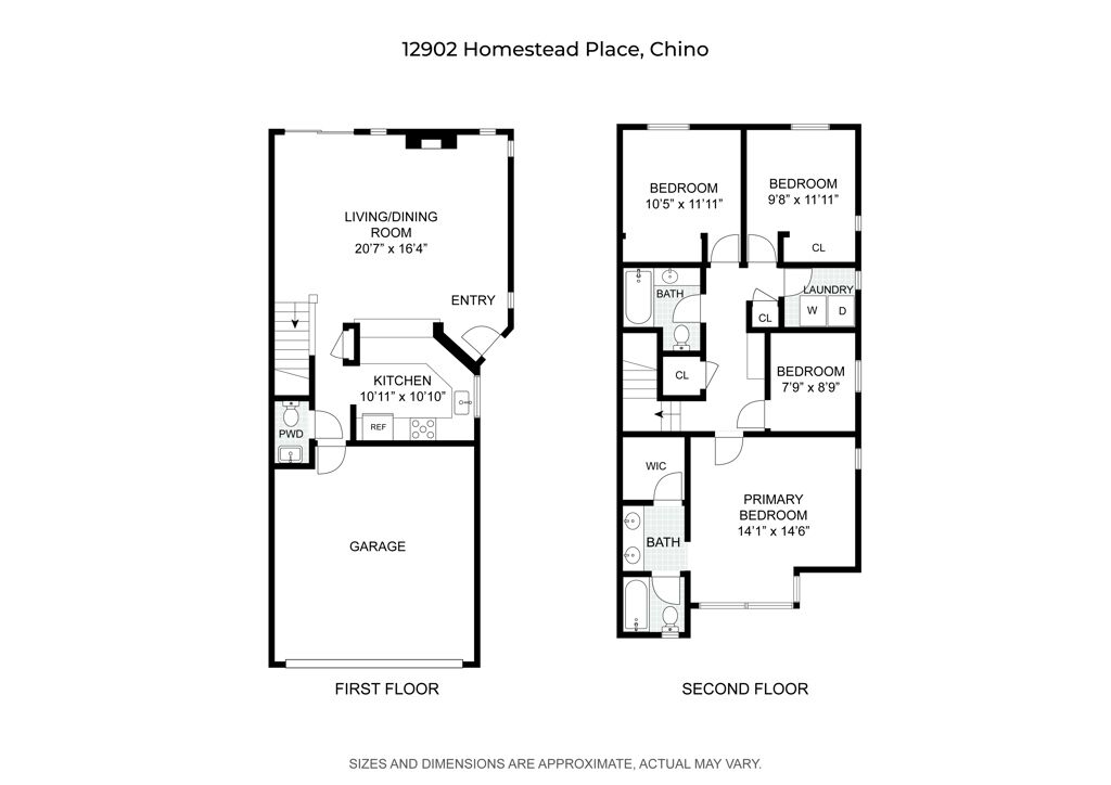 Property Photo:  12902 Homestead Place  CA 91710 