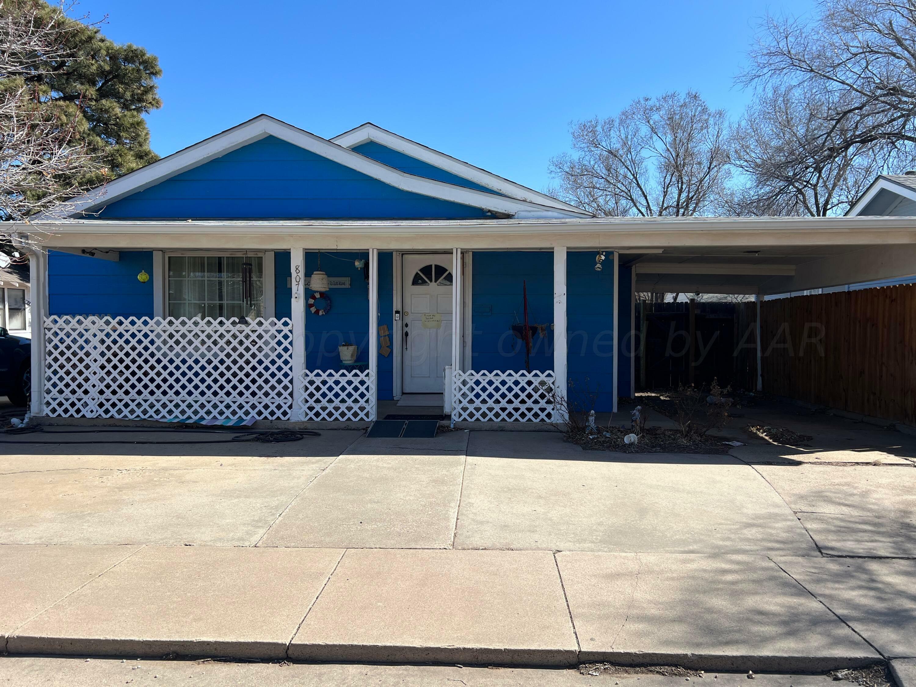 Property Photo:  807 S Maryland Street  TX 79106 