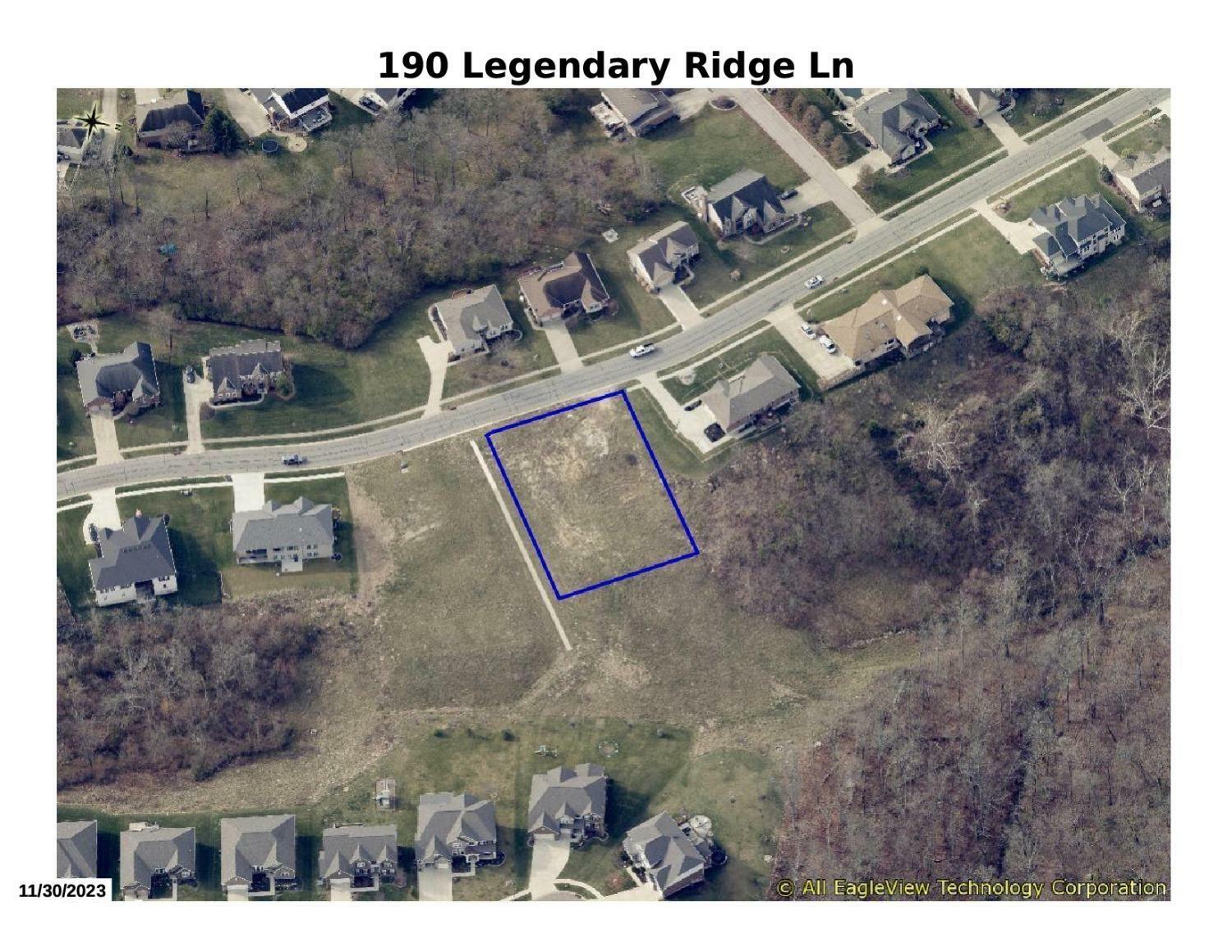 Property Photo:  190 Legendary Ridge Lane  OH 45002 