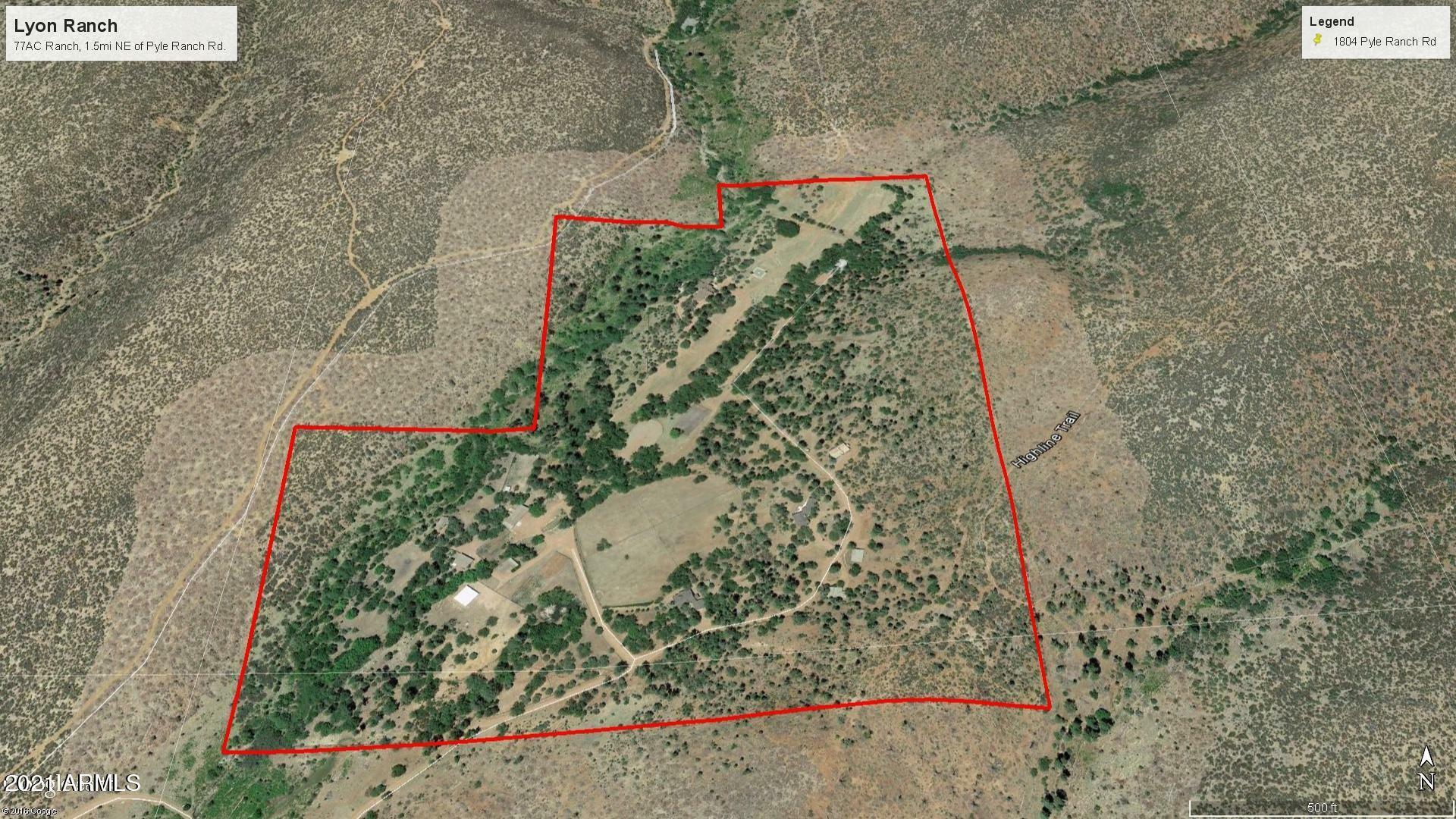 Property Photo:  1804 N Pyle Ranch Road  AZ 85541 