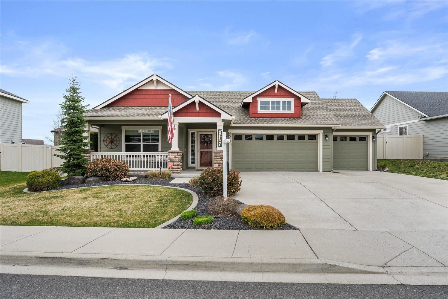Property Photo: 5515 S Chaperon Peak Dr WA 99224