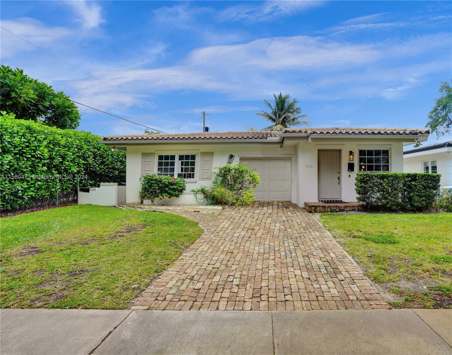 Property Photo:  1402 Urbino Ave  FL 33146 