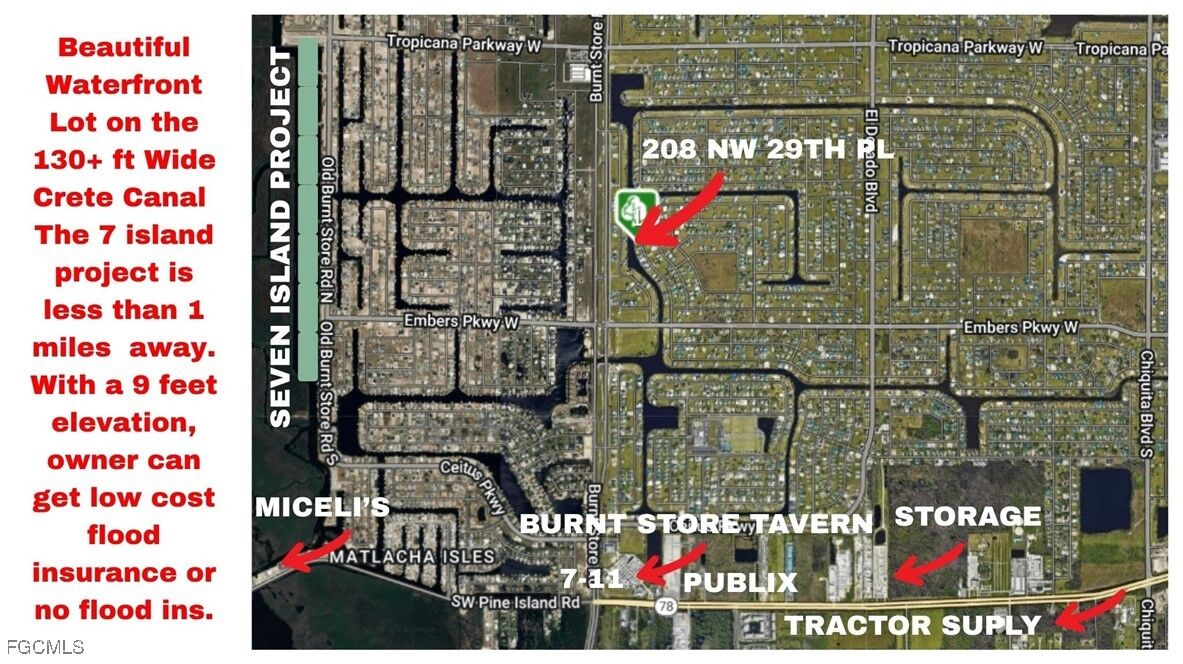 Property Photo:  208 NW 29th Place  FL 33993 