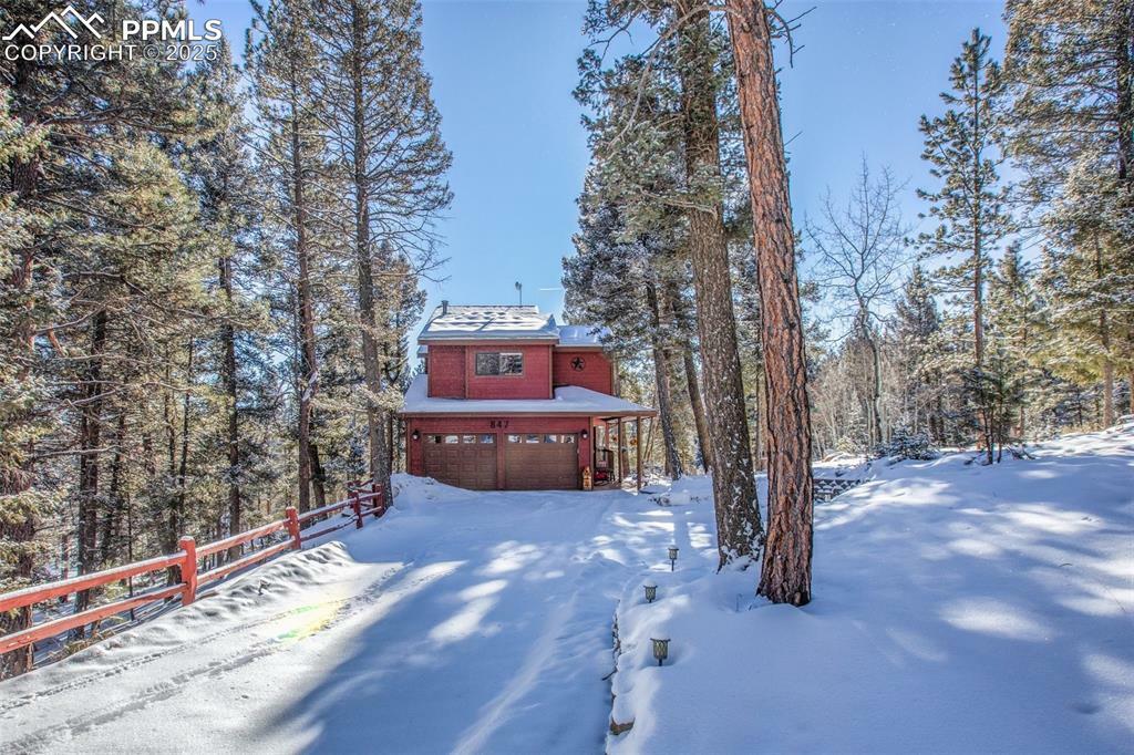 Property Photo:  847 Ridge Road  CO 80814 