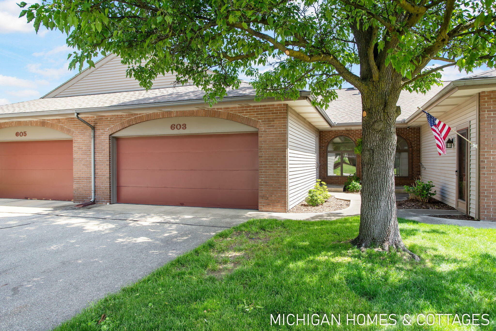 Property Photo:  603 Spring Lane  MI 49423 