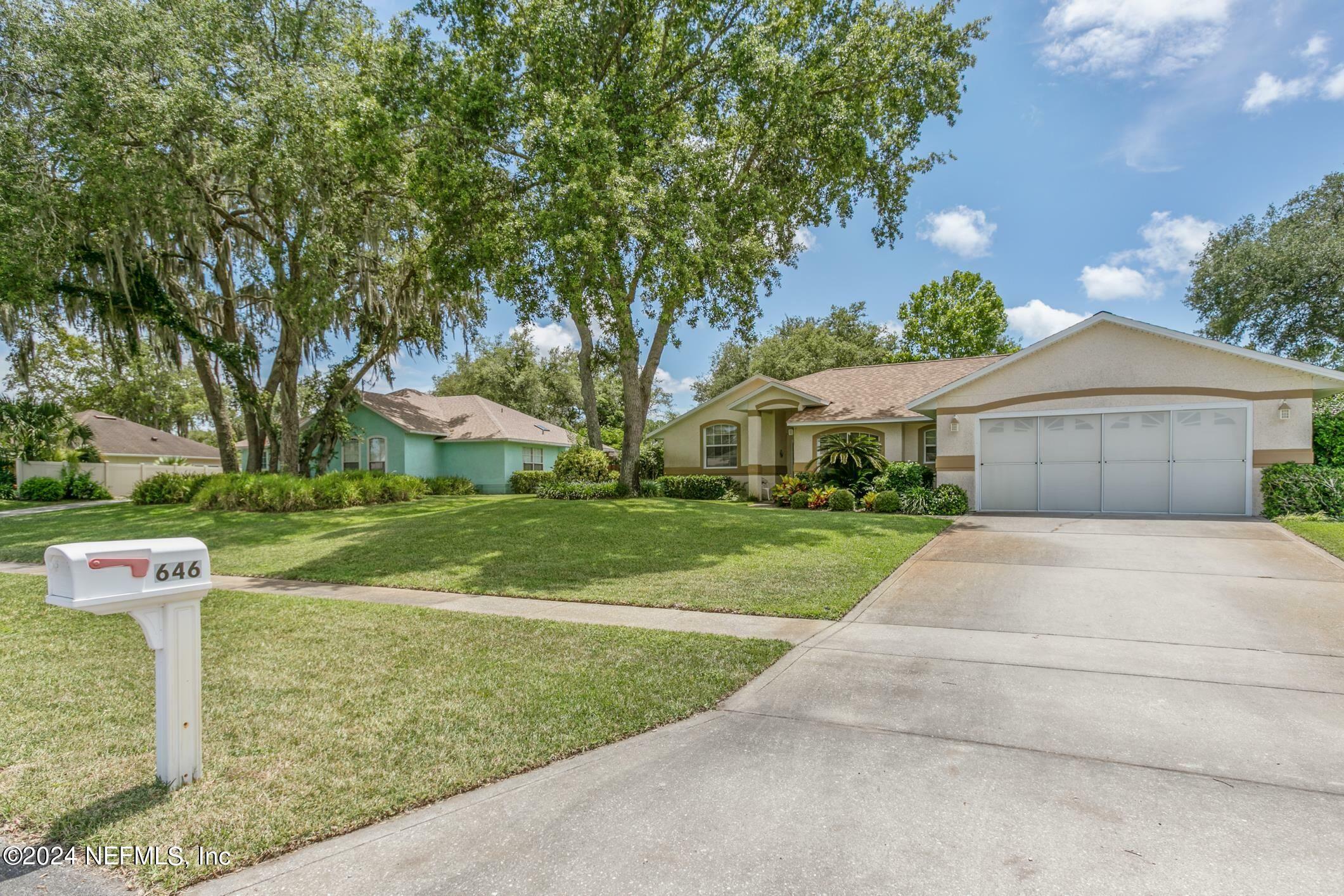 Property Photo:  646 Gilda Drive  FL 32086 