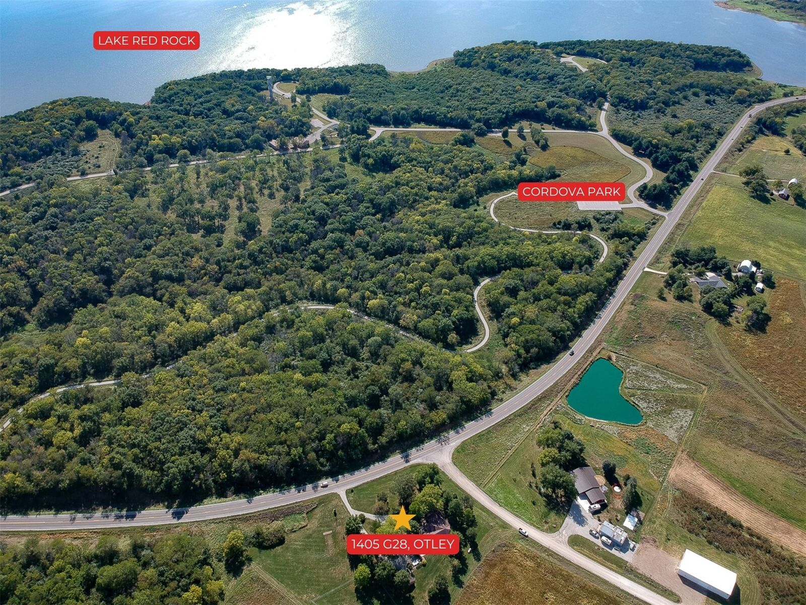 Property Photo:  1405 Highway G28 Highway  IA 50214 