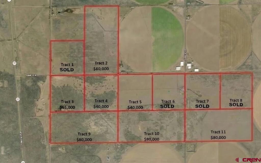 Property Photo:  Tract 10 N County Road 110  CO 81136 