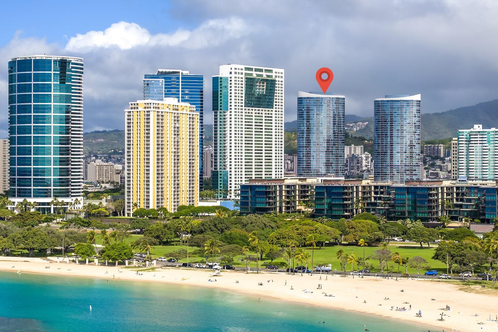 Property Photo:  1288 Kapiolani Boulevard I-1708  HI 96814 