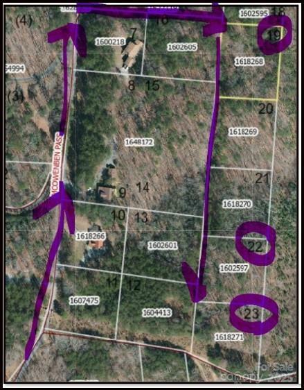 Property Photo: 0 McOwenben Pass 19,22,23 NC 28746