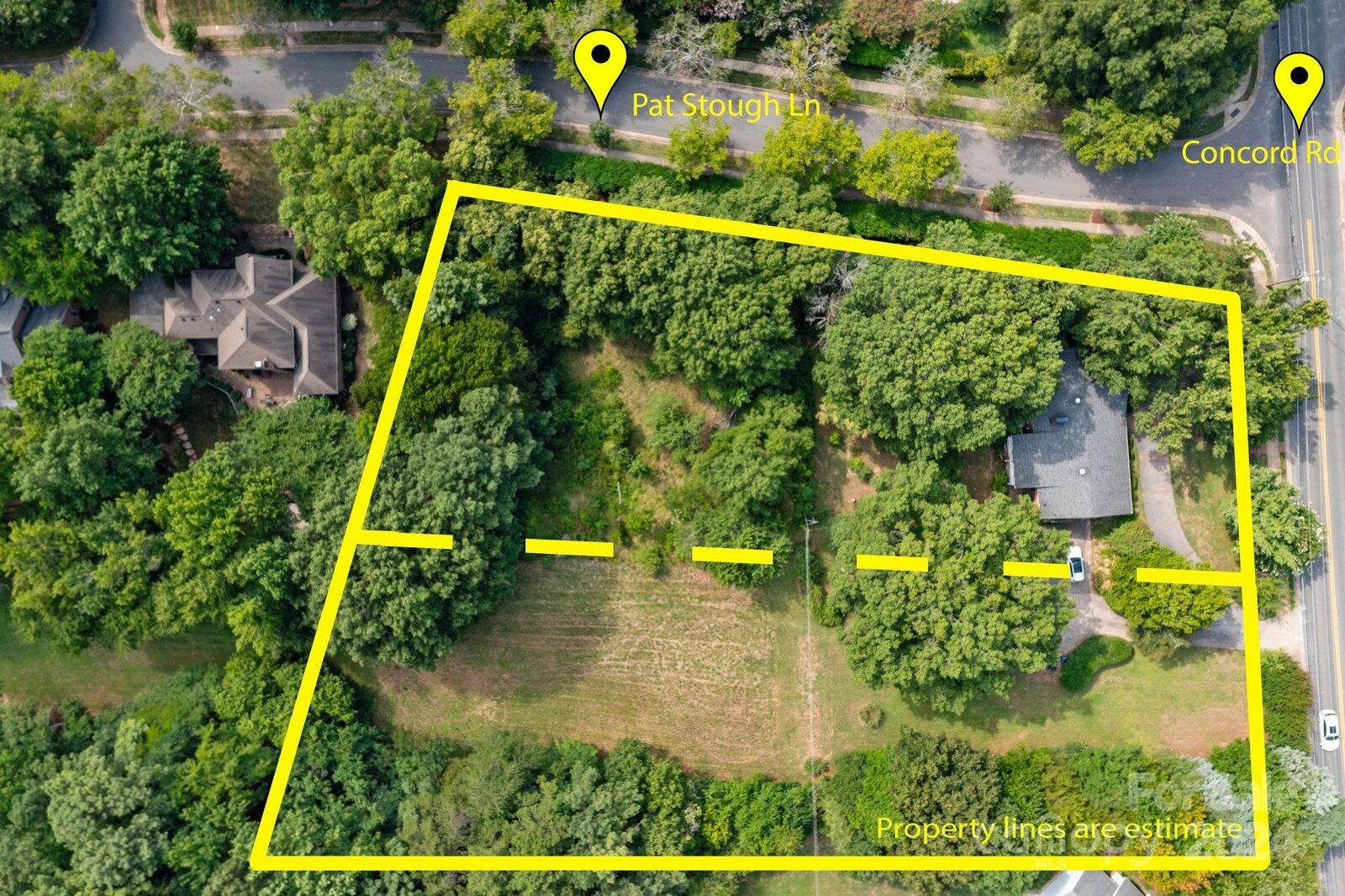 Property Photo:  866 Concord Road  NC 28036 