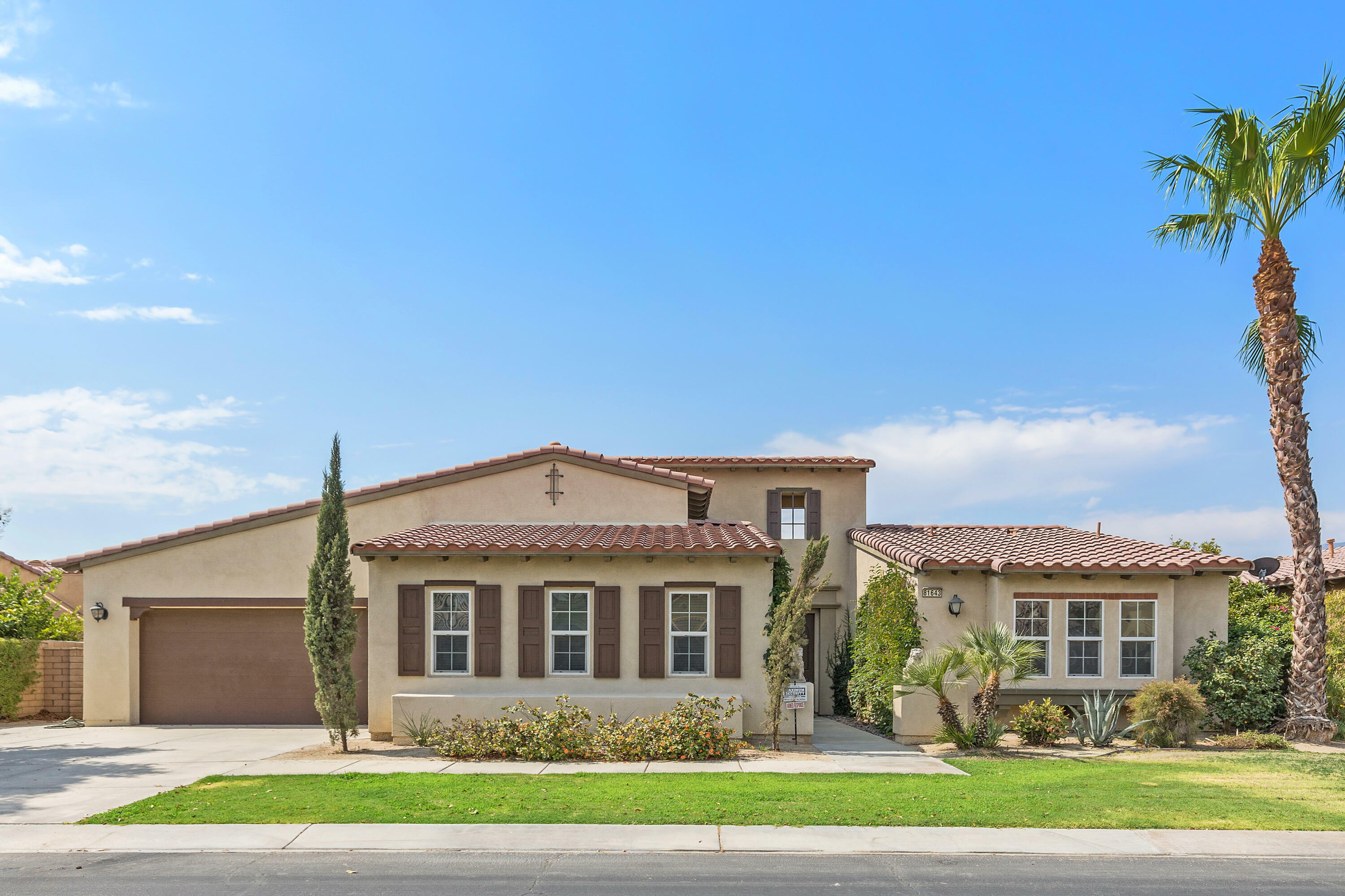 Property Photo:  81643 Rancho Santana Drive  CA 92253 