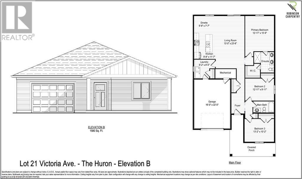 Photo de la propriété:  133 Victoria Avenue East  ON N0M 1M0 