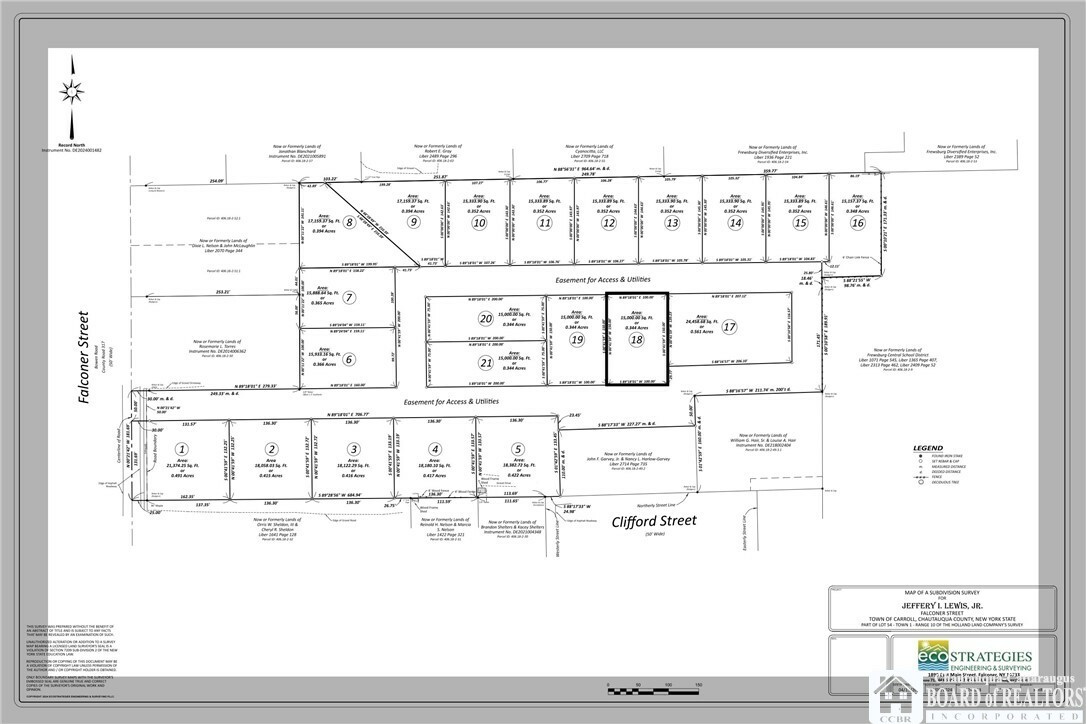 Property Photo: 0 Carroll Circle Lot 18 NY 14738