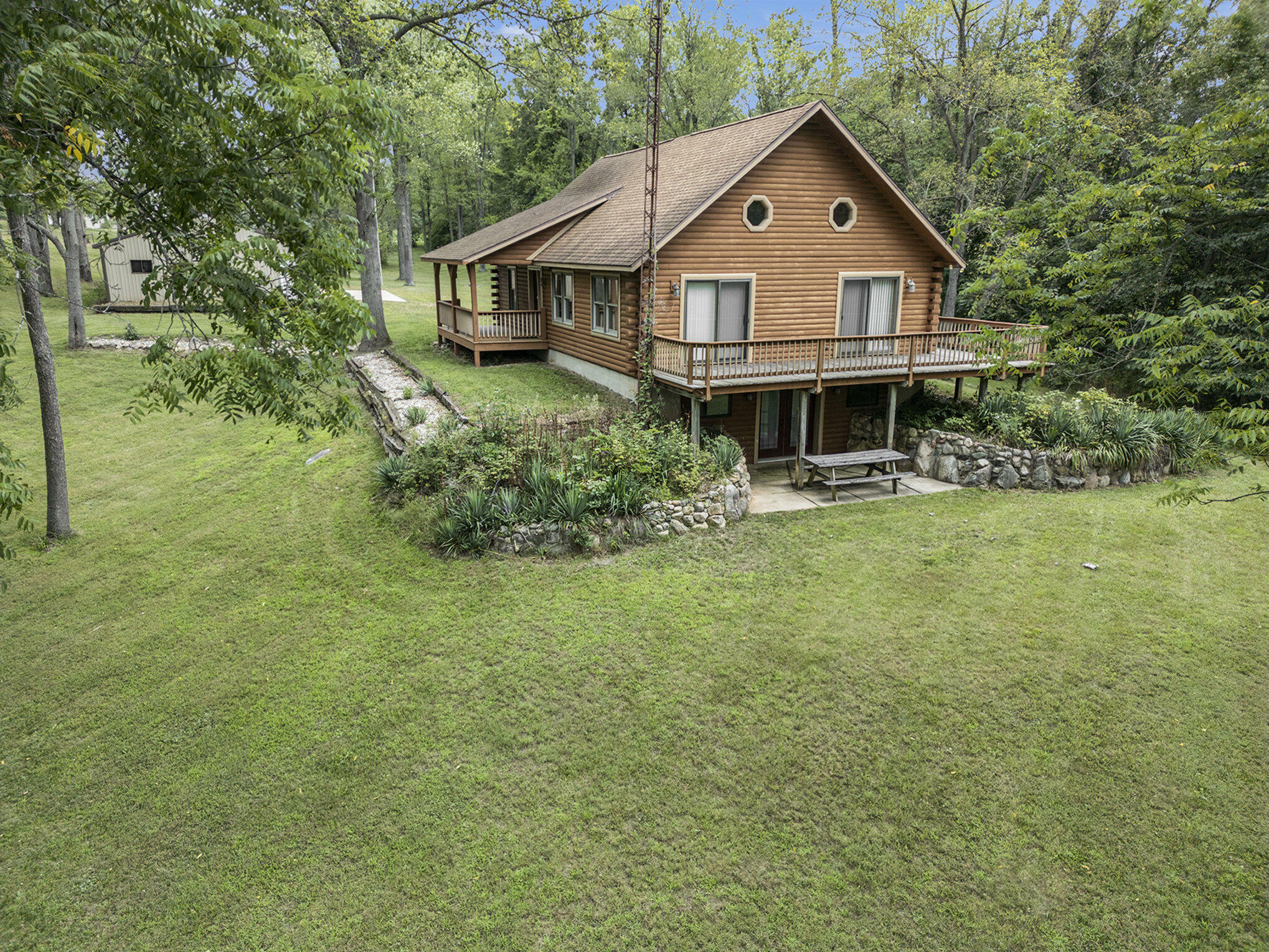 Property Photo:  9501 Bever Road  MI 49046 