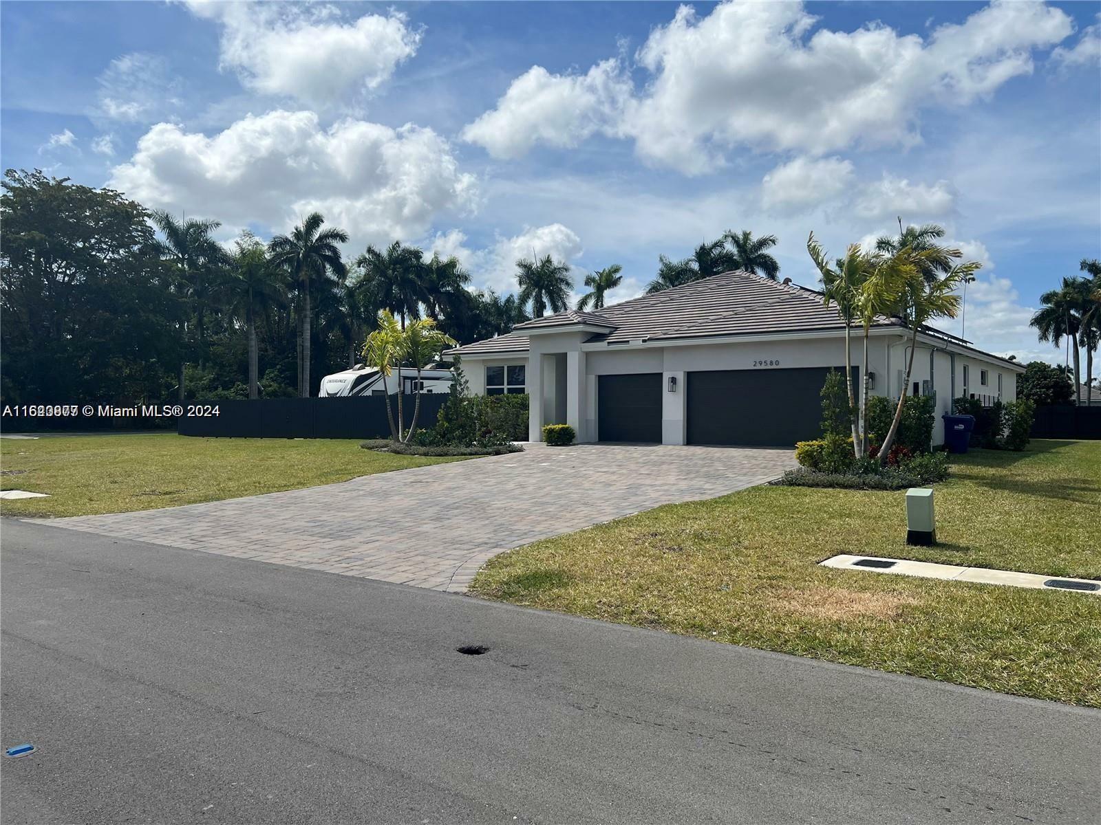 Property Photo:  29580 SW 178th Ave  FL 33030 