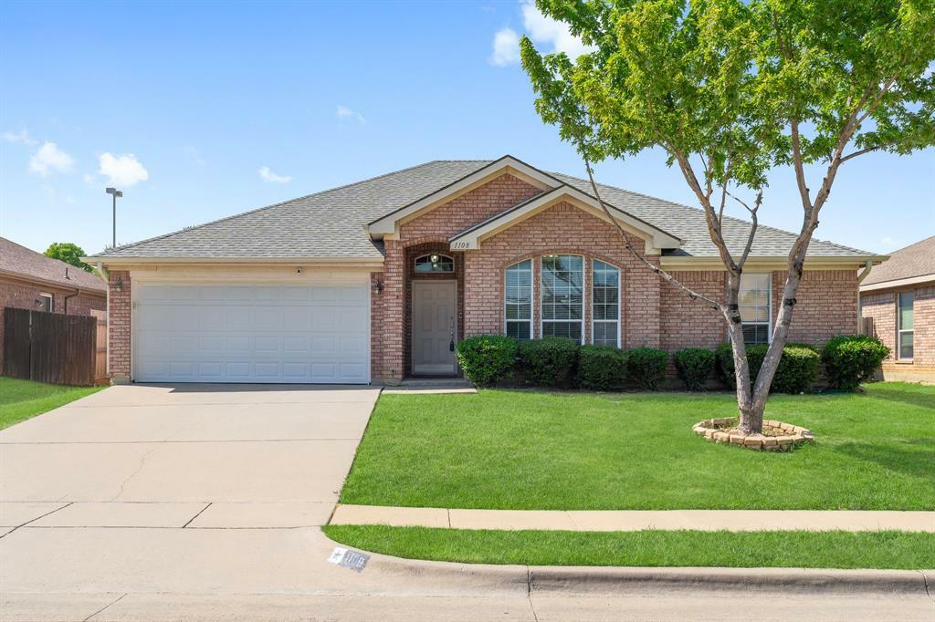 Property Photo:  1108 Cedar Ridge Lane  TX 76028 