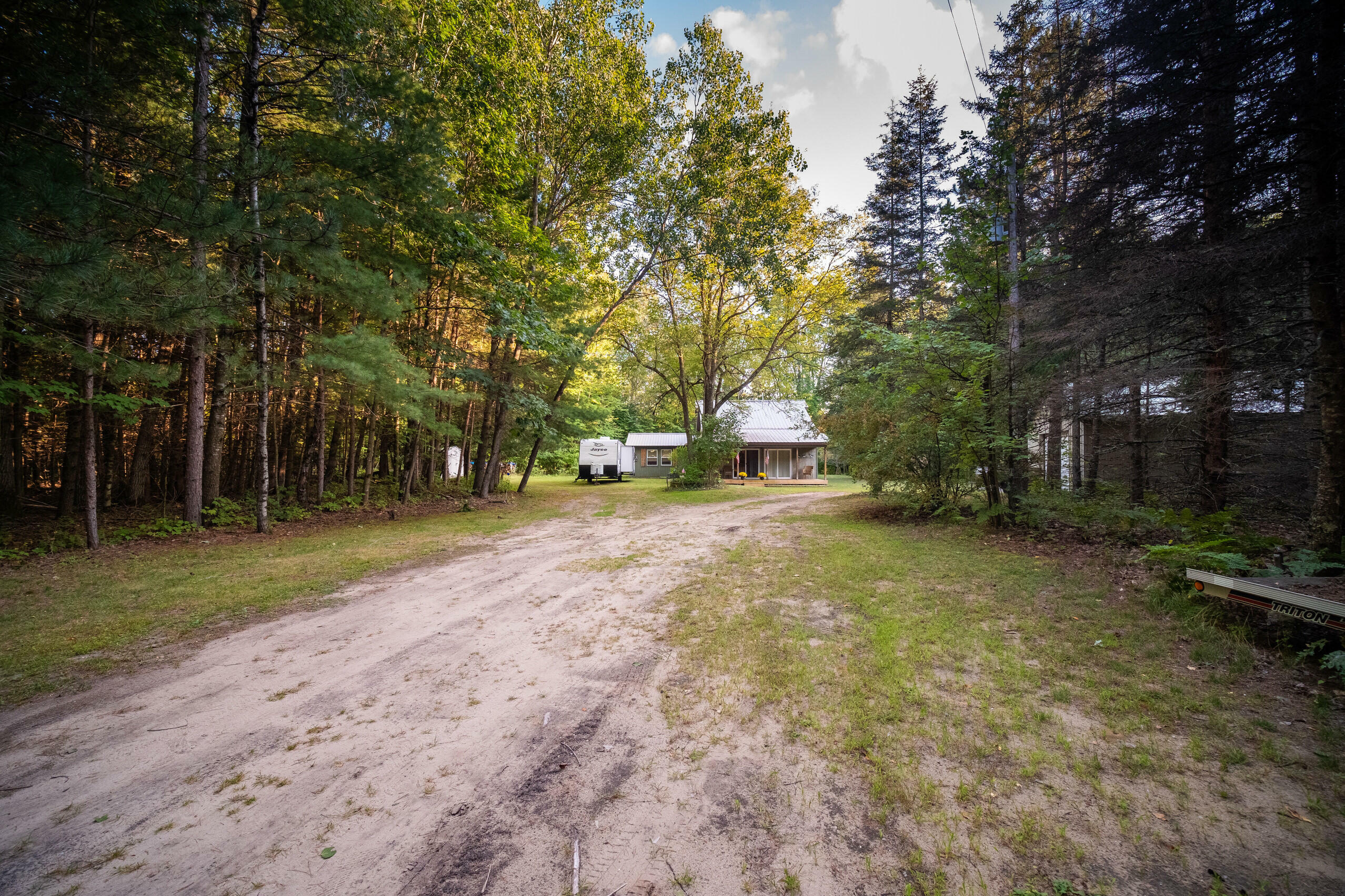 Property Photo:  17233 Lindroos Road  MI 49645 