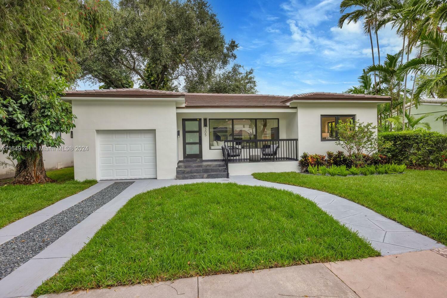 Property Photo:  305 Fluvia Ave  FL 33134 