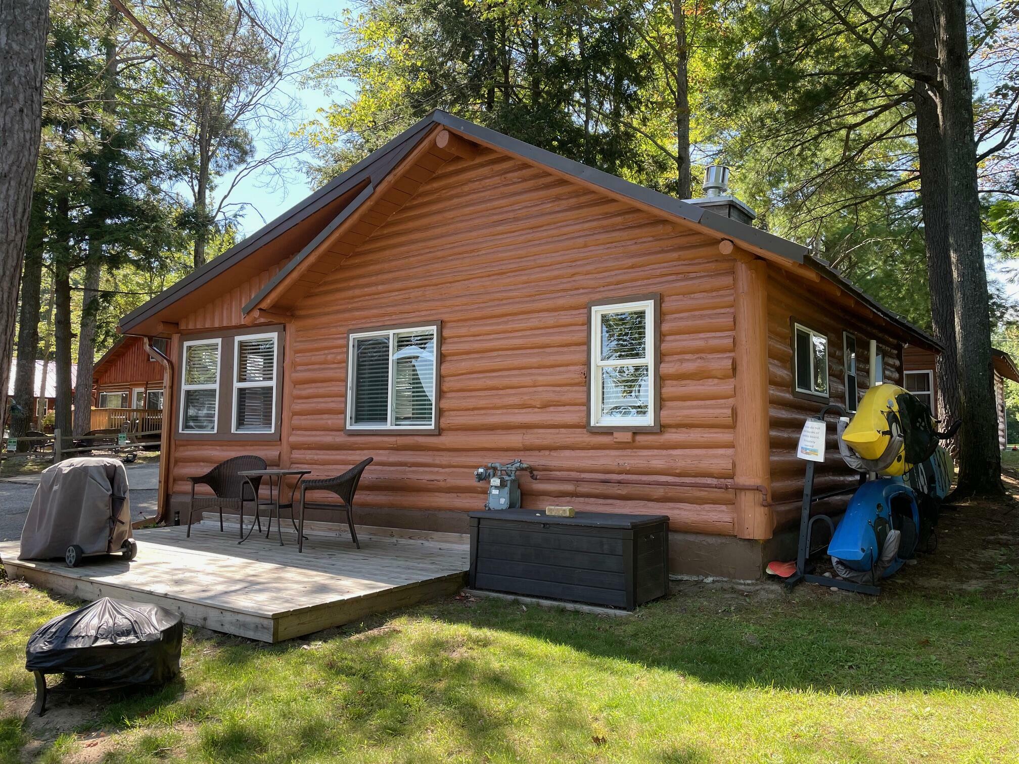 Property Photo:  5545 Corey Cove Cabin 3  MI 49735 