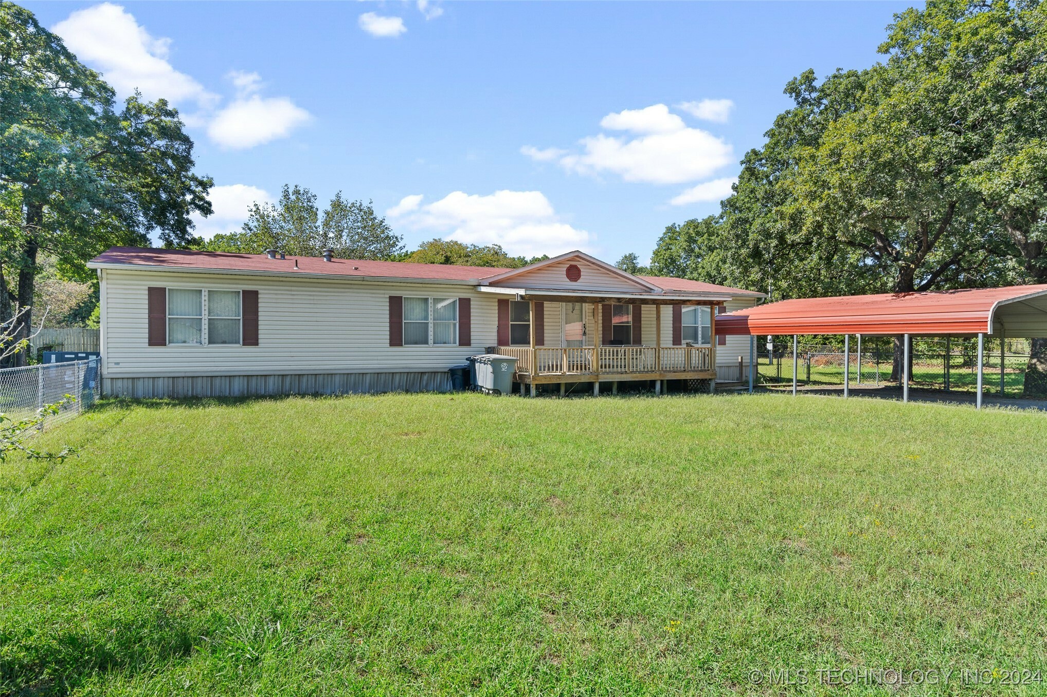 Property Photo:  114360 Hickory  OK 74432 