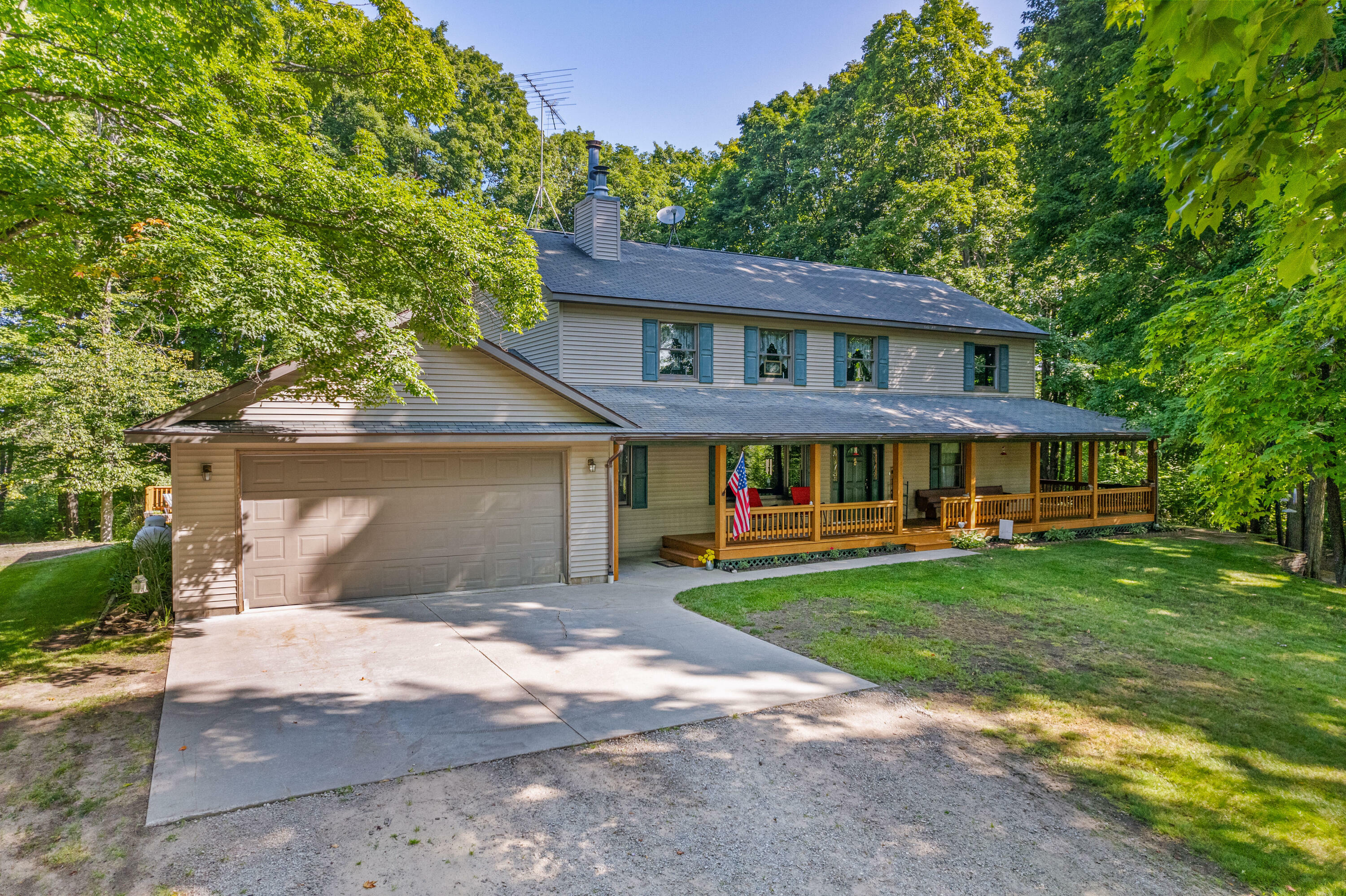 Property Photo:  4343 Whitehouse Trail  MI 49735 