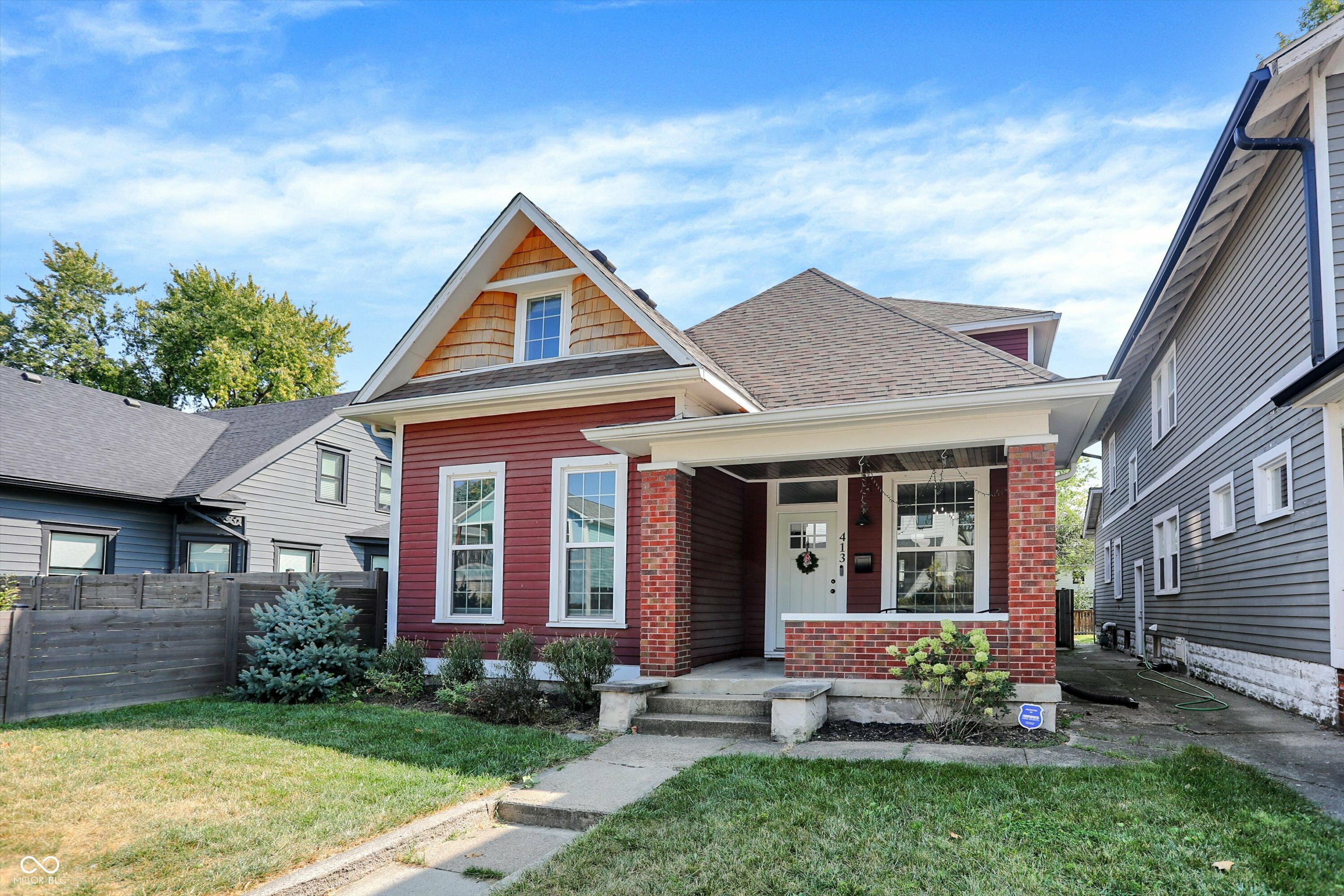 Property Photo:  413 Sanders Street  IN 46225 