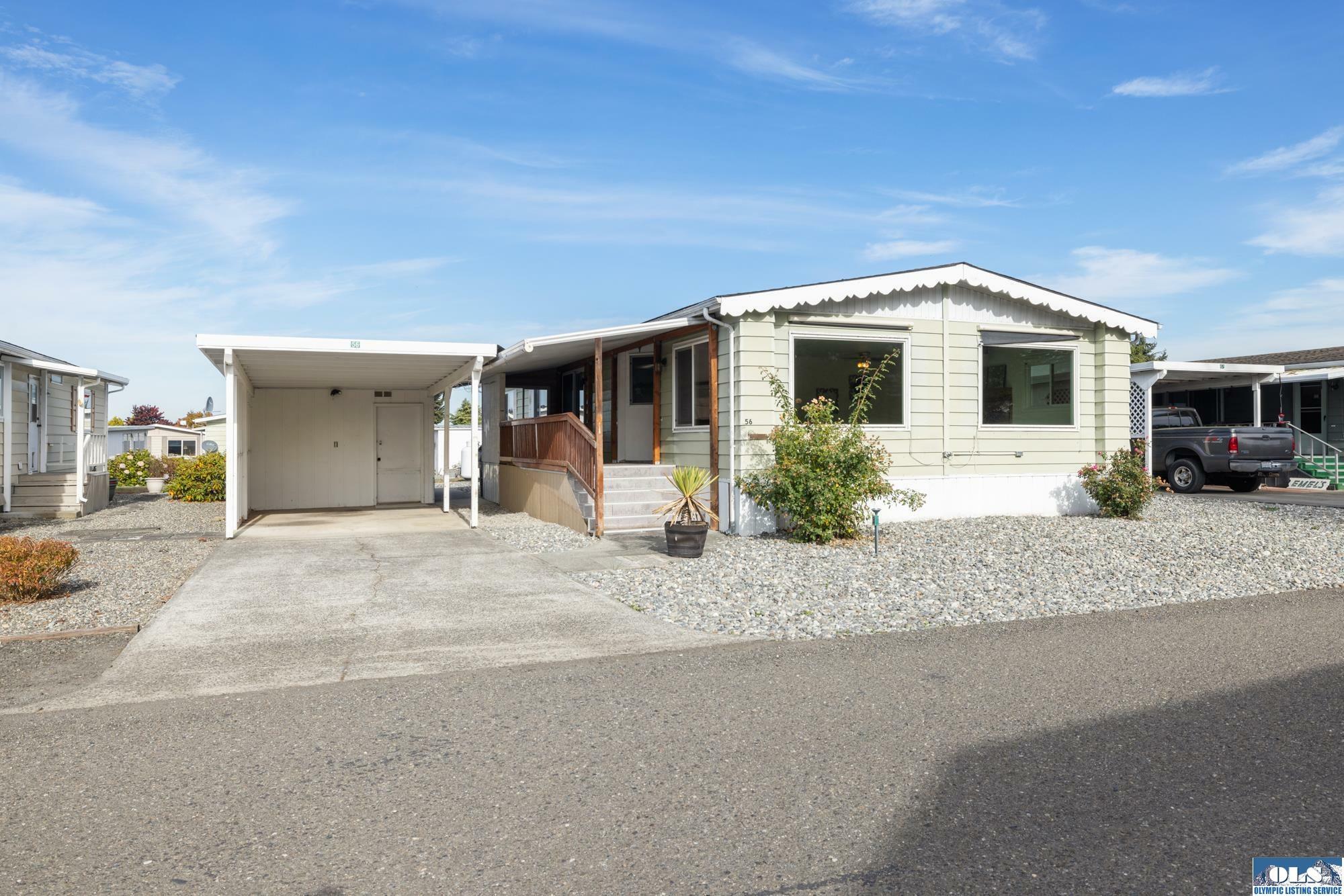 Property Photo:  56 Juniper Mobile Estates  WA 98382 