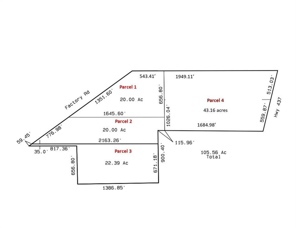 Property Photo:  Parcel 1 N Factory (Hwy 1080) Road  LA 70437 