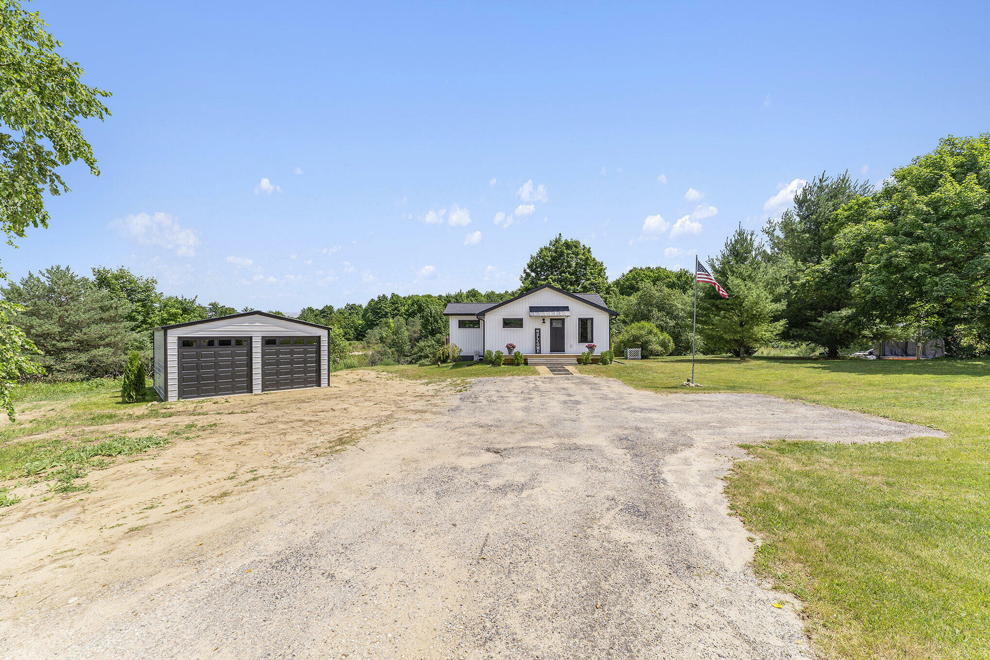 Property Photo:  8481 Blackman Road  MI 49649 