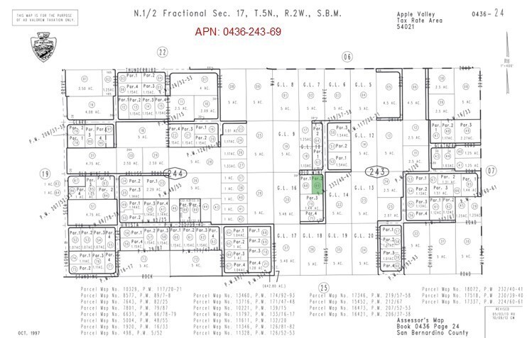 Property Photo:  1 Ac Old Mine Road  CA 92307 