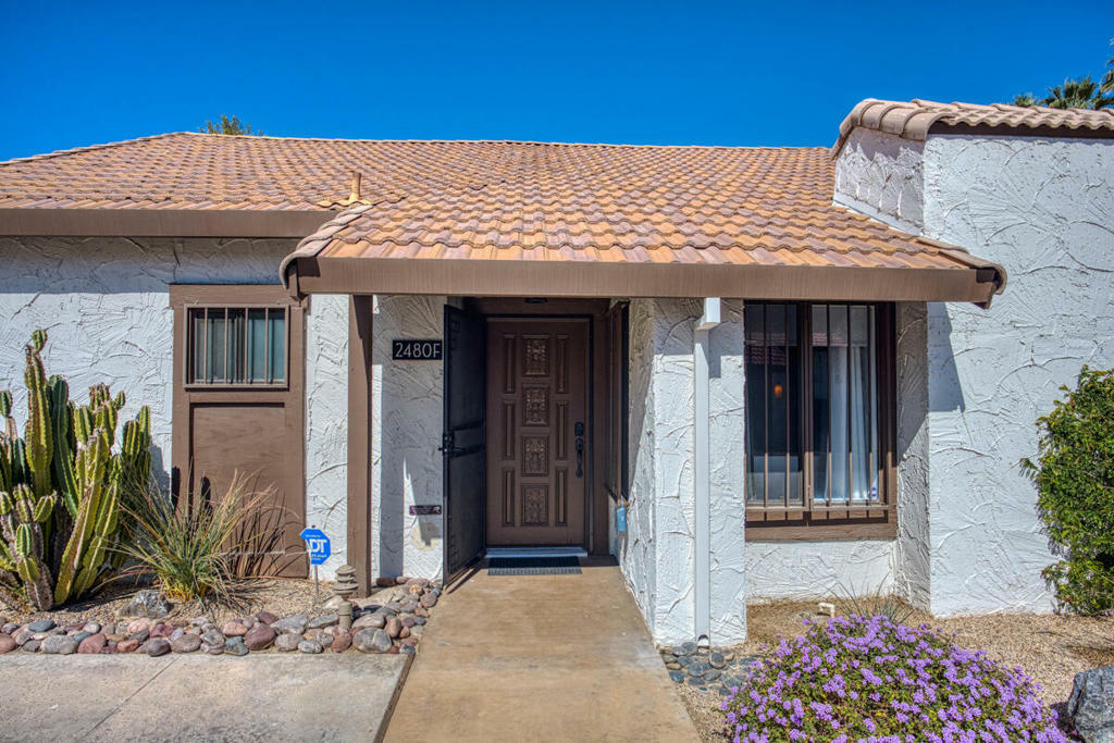 Property Photo:  2480 S Linden Way F  CA 92264 