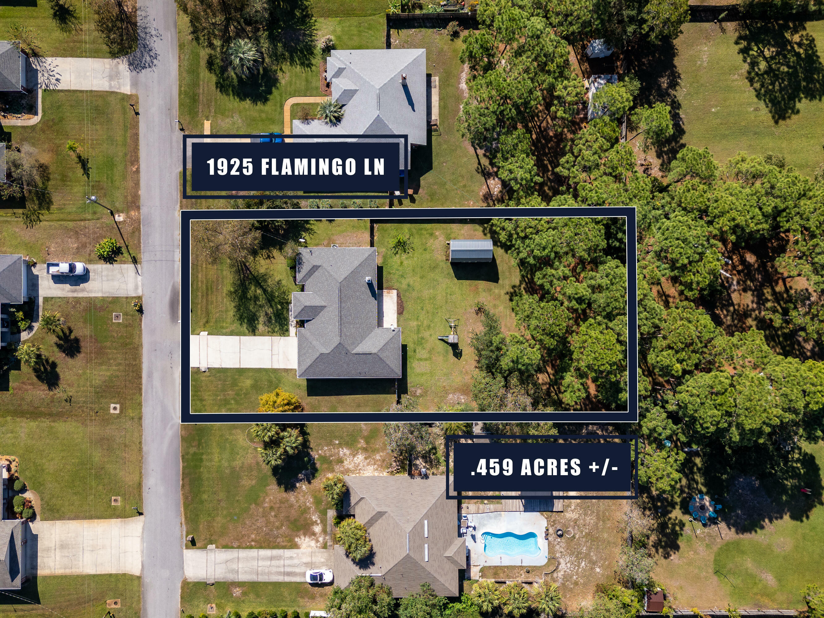 Property Photo:  1925 Flamingo Lane  FL 32566 