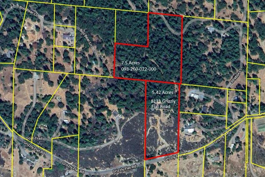 Property Photo:  8131 Grizzly Flat Road  CA 95684 