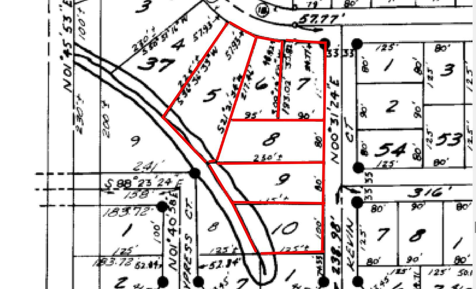 Property Photo:  Lot 5-10 W Box Elder Drive  FL 32433 