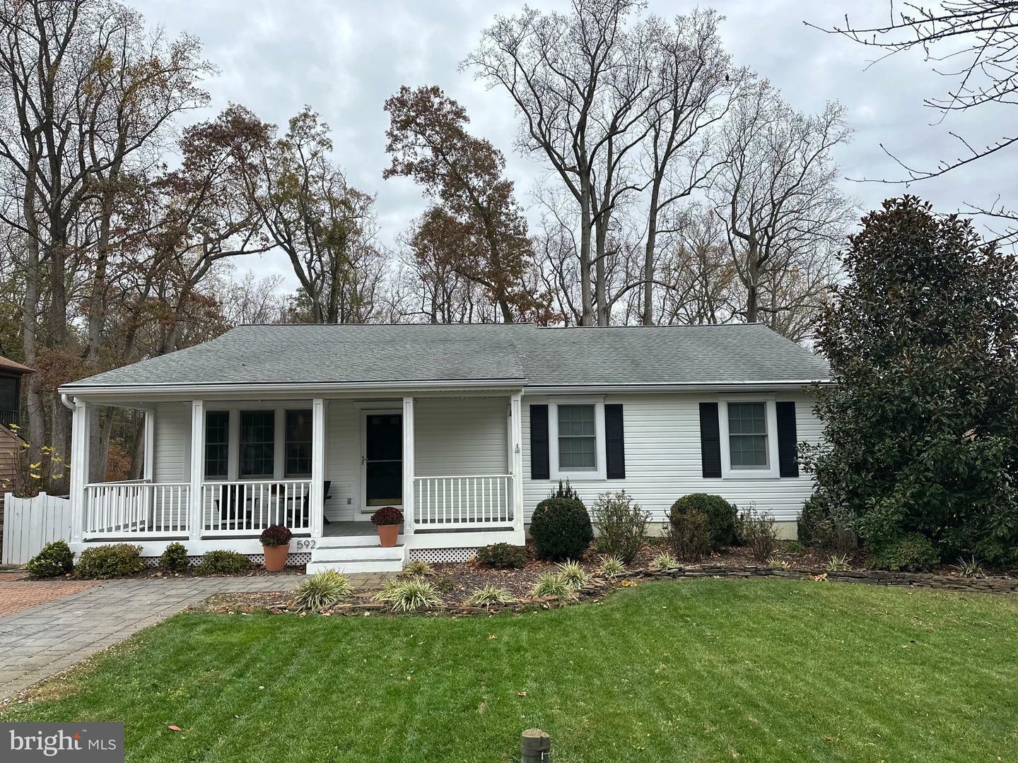 Property Photo:  592 Pinewood Drive  MD 21401 