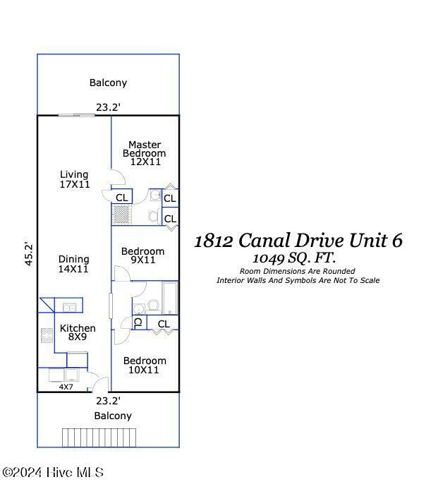 Property Photo:  1812 Canal Drive Apt 6  NC 28428 