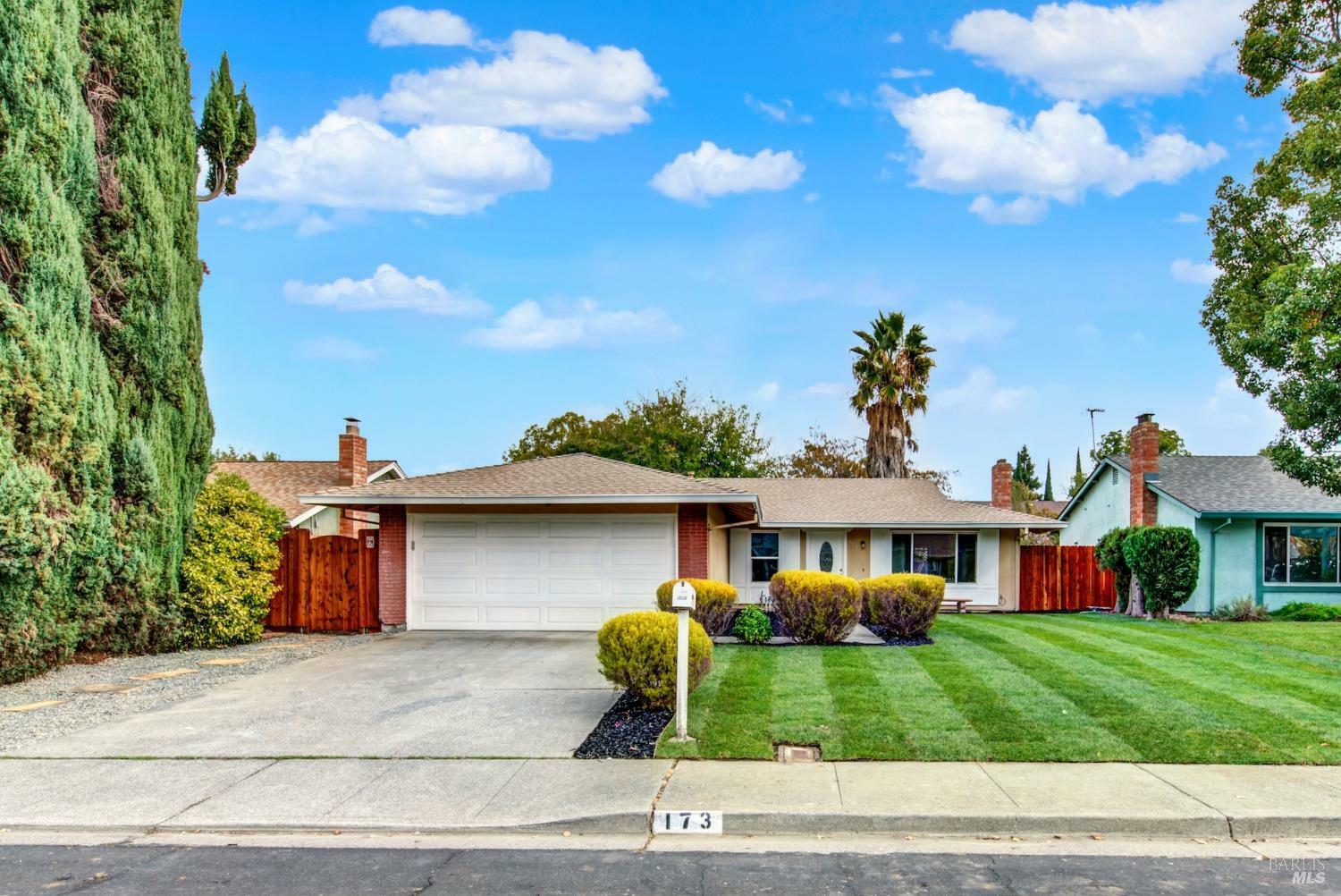 Property Photo:  173 Edwin Drive  CA 95687 