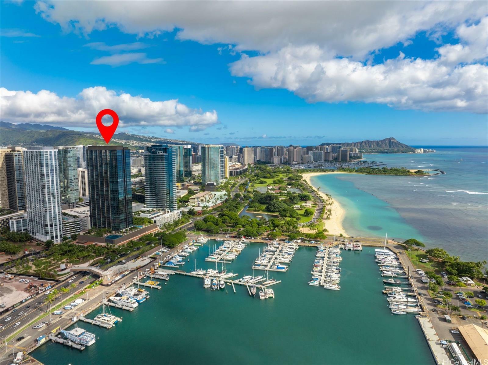 Property Photo:  1100 Ala Moana Boulevard 1501  HI 96814 