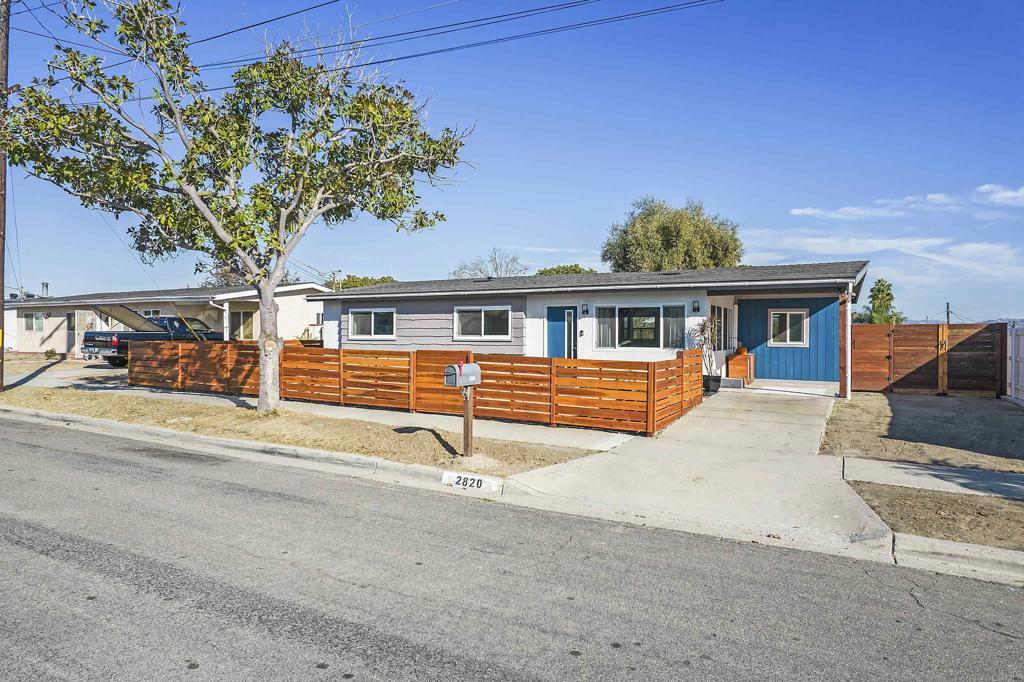 Property Photo:  2820 Louise Street  CA 92056 