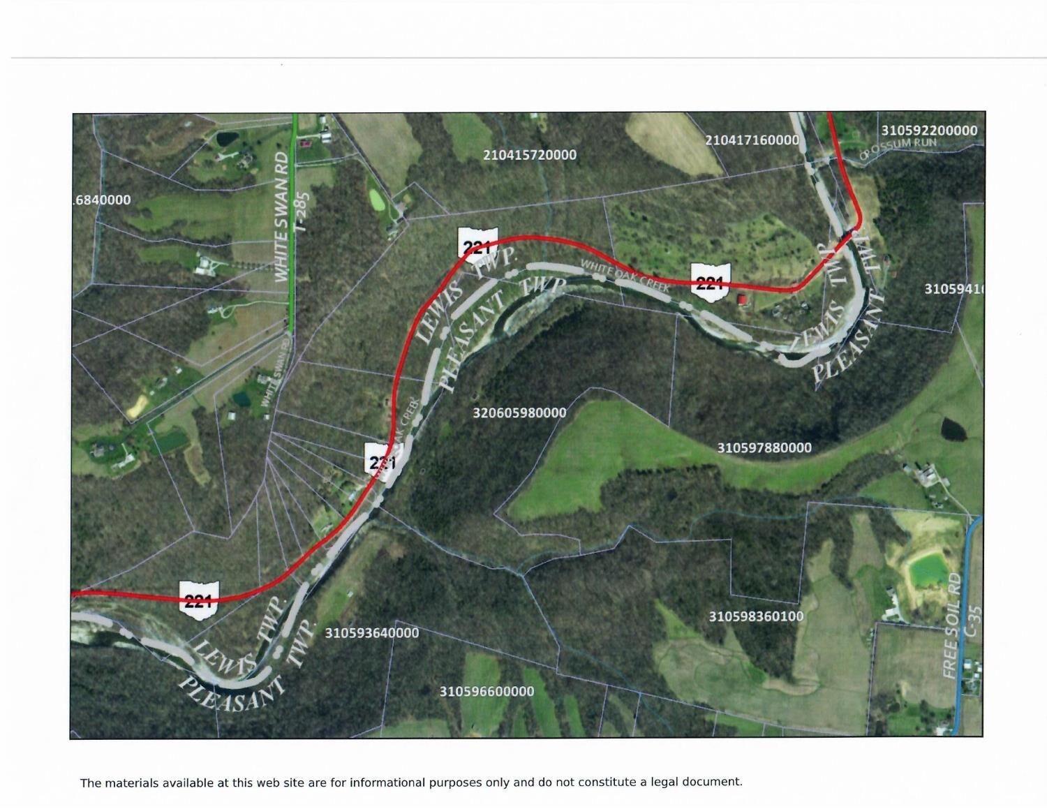 Property Photo:  0 St Rt 221 &Amp Footbridge  OH 45121 