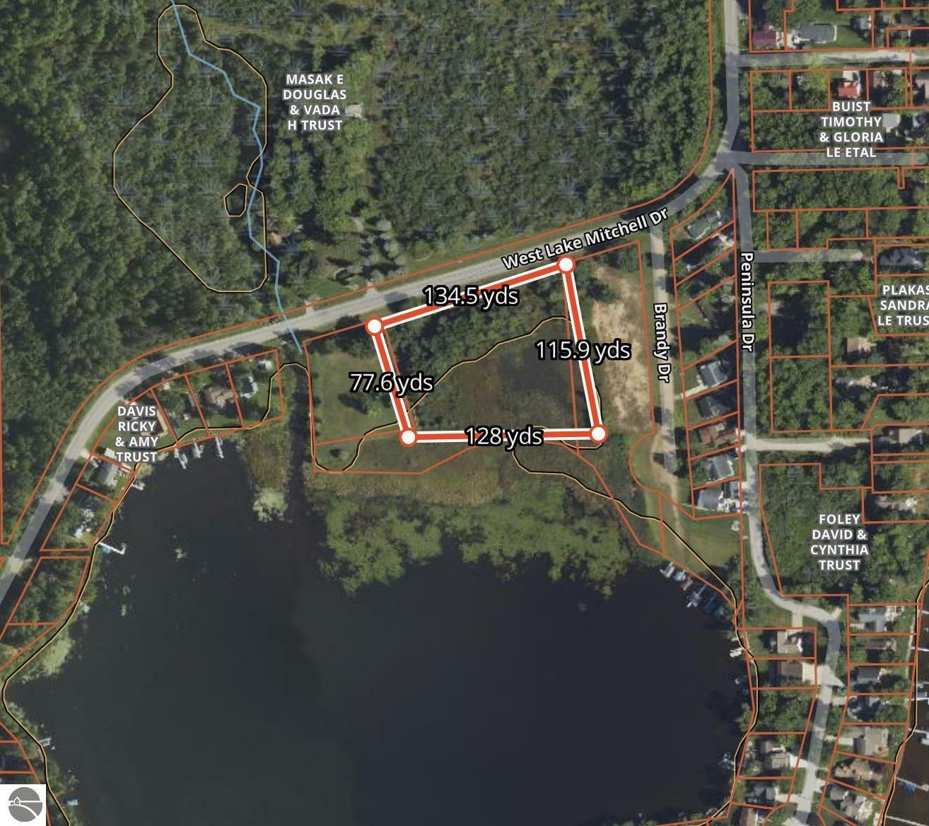 Property Photo: 000 W Lake Mitchell Drive MI 49601