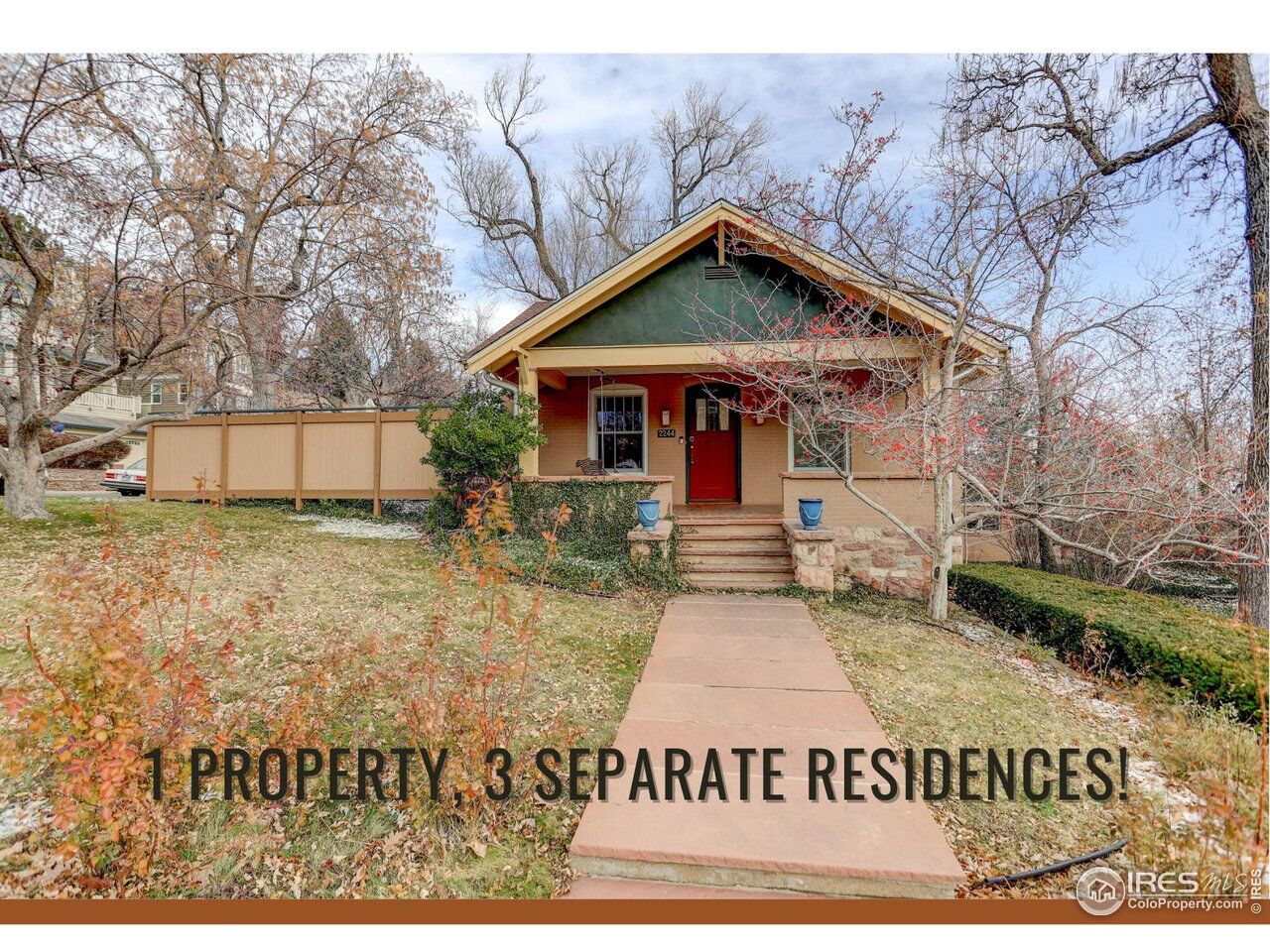 Property Photo: 2238 15th St CO 80302