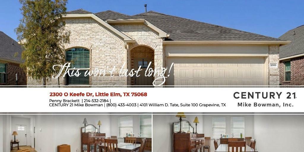 Property Photo:  2300 O Keefe Drive  TX 75068 