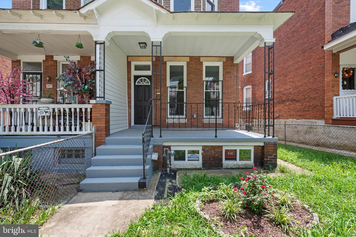 Property Photo: 3419 Piedmont Avenue MD 21216